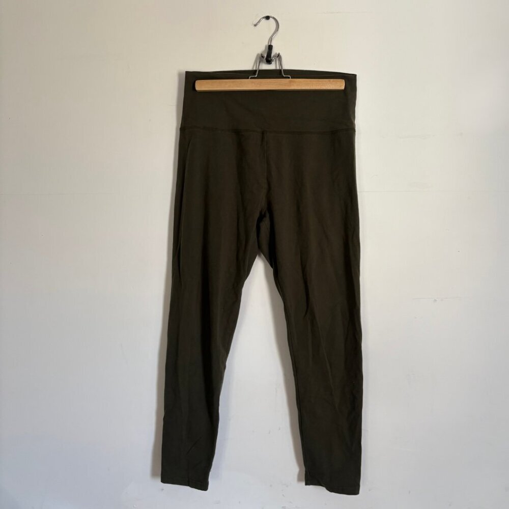 Offline by Aerie OG High Rise Green Legging - Size Large Petite Short